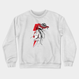 Art drawing of women Crewneck Sweatshirt